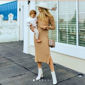 Kindred Bravely 2 in 1 Nursing & Maternity Knit Dress NWOT